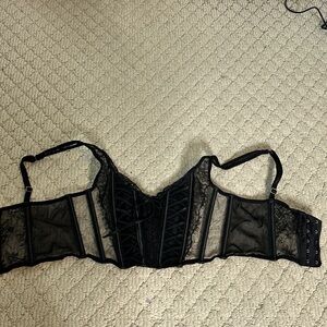 Victoria's Secret Black Lace Bra